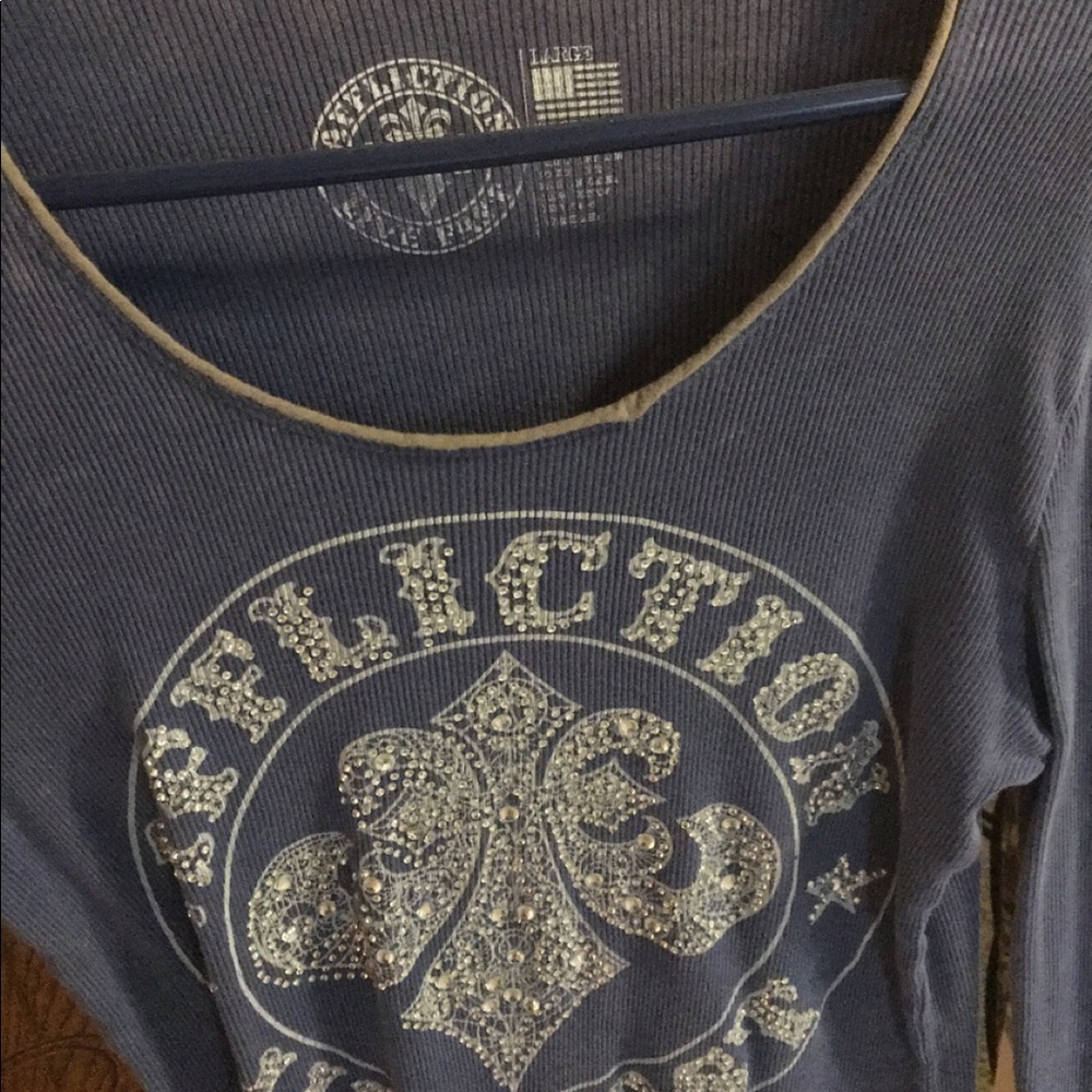 Affliction long sleeve shirt